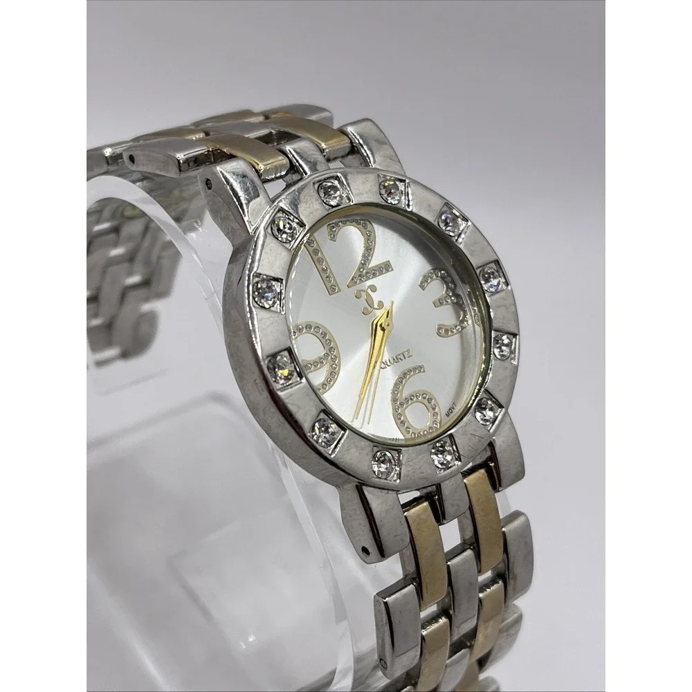 Charming Charlie Women's‎ Quartz Watch Two Tone 7.5